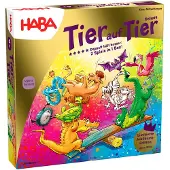 Haba Spel ' Tier auf Tier Deluxe ' gemengde kleuren
