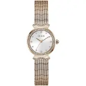 GUESS Analoog horloge 'MERMAID' rose-goud