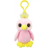 Wild Planet Papegaai Sleutelhanger - pluche - vogel knuffeltje - 9 cm