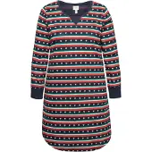 Ulla Popken Nachthemd marine / gemengde kleuren