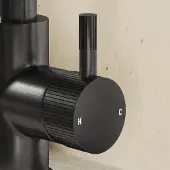 Saniclear Iron Stripes hendel voor Matrix wastafelkraan (SK24862)