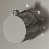 Saniclear Exclusive Curved temperatuurknop voor inbouw thermostaatkranen (SK21879 en SK79842)
