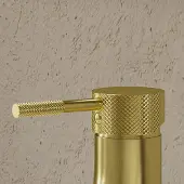 Saniclear Brass Curved hendel voor wastafelkranen (SK24880 en SK24879)