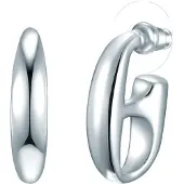 Lulu & Jane Oorbellen zilver