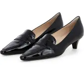 Evita Pumps met hoge voorkant 'Lia' zwart