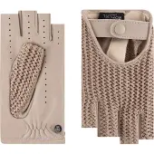 Roeckl Handschoenen met korte vingers 'SORRENTO' crème / nude / sand / lichtbeige
