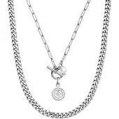 Purelei Ketting 'Makani' zilver