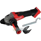 Milwaukee - M18 FSAG125X-0X - 18V Li-Ion Accu haakse slijper body in HD Box - 125mm - Koolborstelloos - Schuifschakelaar