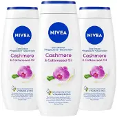 Nivea 3x Douchecrème Cashmere & Cotton Seed Oil 250 Ml
