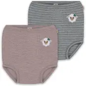 Normani Onderbroek 'Tokoroa' grijs / pink / wit