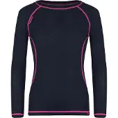TROLLKIDS - Girl's Merino Baselayer Set - Merino-ondergoed 128, blauw