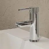 Saniclear Talpa Curved wastafelkraan chroom