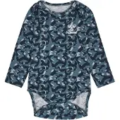 Hummel Romper l/s - hmlJansen - Parijse Nacht - - 56 - Rompers Lange Mouw