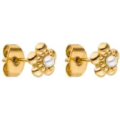 Purelei Oorbellen 'Shiny Bloom' goud