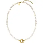 Purelei Ketting 'Charm' goud / wit