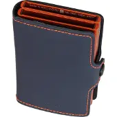 Secrid Twinwallet Matte night blue & orange