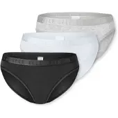 Elle Slip grijs gemêleerd / zwart / wit