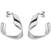 Purelei Oorbellen 'River' zilver