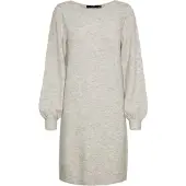 Vero Moda Loose fit gebreide jurk met boothals, model 'LEFILE'