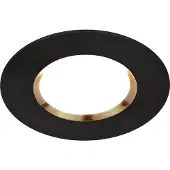 Nordlux Smart Dorado - inbouwspot - slimme verlichting - Ø 85 mm, Ø 72 mm inbouwmaat - 4,7W LED incl. - IP65 - zwart