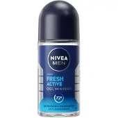 Nivea 3x Deodorant Roller Fresh Active 50 Ml