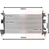 VAN WEZEL 18002475 Radiateur