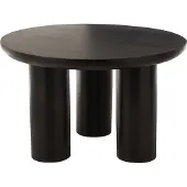 J-Line Dinning table trio mango wood black