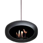 Le Feu SKY Haard Bio Ethanol 120 cm - Zwart/Steel