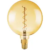 Osram LED lamp E27 | Globe G200 | Vintage 1906 | Filament | Goud | 2000K | 4W (28W)