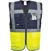 Portwest Paris Hi-Vis Contrast Executive Vest C276
