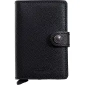 Secrid Miniwallet Portemonnee black crisple