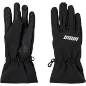 Name It Kids Handschoenen 'NKMAlfa' grijs / zwart