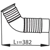 DINEX Uitlaatpijp DINEX53254