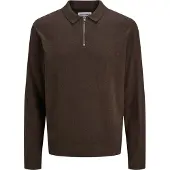 Jack & Jones Trui 'JJEEmil' donkerbruin