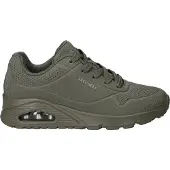 SKECHERS Sneakers laag 'Schnürschuh Damen 177861 olv Kunststoff (Synthetik) in grün' groen