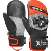 Reusch Sporthandschoenen 'Worldcup Warrior' donkeroranje / zwart / wit