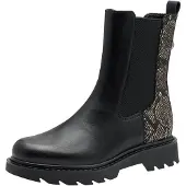 Tamaris Chelsea boots beige / zwart