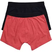 JP 1880 Boxershorts marine / watermeloen rood