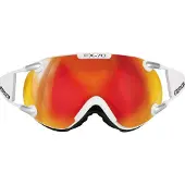 Casco Skibril FX70 Carbonic White Orange (Medium)