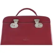 Windrose Sieraden-bewaring 'Merino' rood