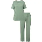 Ulla Popken Pyjama kaki