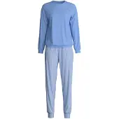 Calida Pyjama blauw / wit