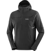 Salomon - Trail / Running kleding - Sense Aero Hybrid HZ HD M Deep Black voor Heren - Maat S - Zwart