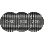 Wolfcraft 8464000 Lot de 5 Disques auto-agrippant maille Carbure de Silicium Ø 125 mm