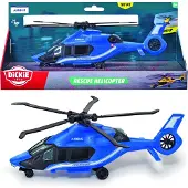Smoby Airbus Gendarmerie Helikopter 23cm - Dickie - Gratis wielen - Blauw - Gemengd - Vanaf 3 jaar