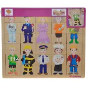 Eichhorn EH Lift Out Puzzle, Mix and Match