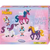 Adlibris Cadeaubox HAMA - De Magische Paarden - 4000 kralen + 2 platen - Creatief speelgoed voor kinderen van 5 jaar en ouder