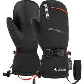 Reusch - Kinder skihandschoenen - Colin GTX Jr Mitten Black voor Unisex - Kindermaat 4.5 - Zwart