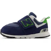 New Balance Sneakers '574' navy / limoen