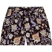 Schiesser Pyjamabroek 'Mix & Relax' beige / lichtblauw / lichtrood / zwart